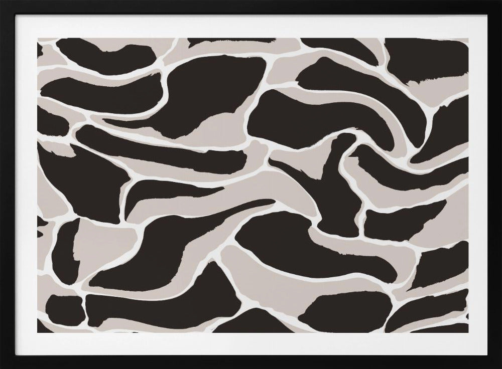 Monochrome Muster | Poster
