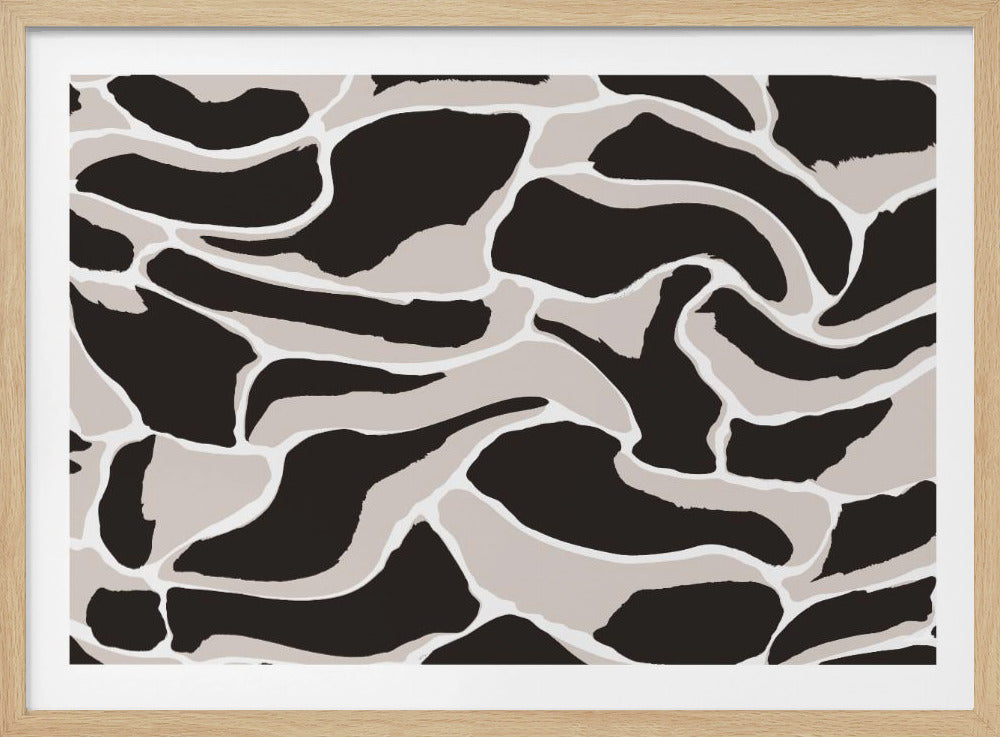 Monochrome Muster | Poster