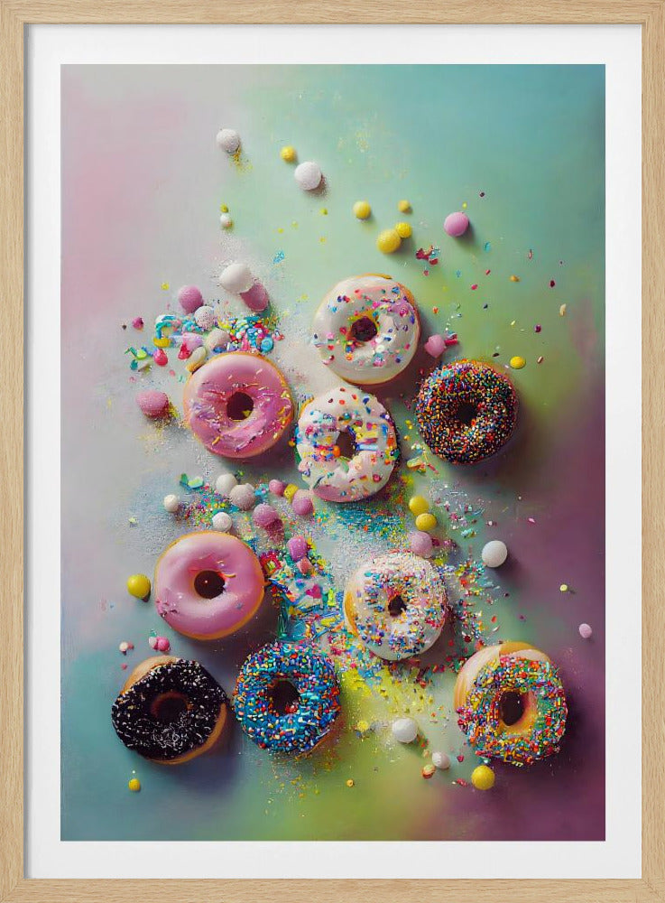 Donut-Traumlandschaft | Poster