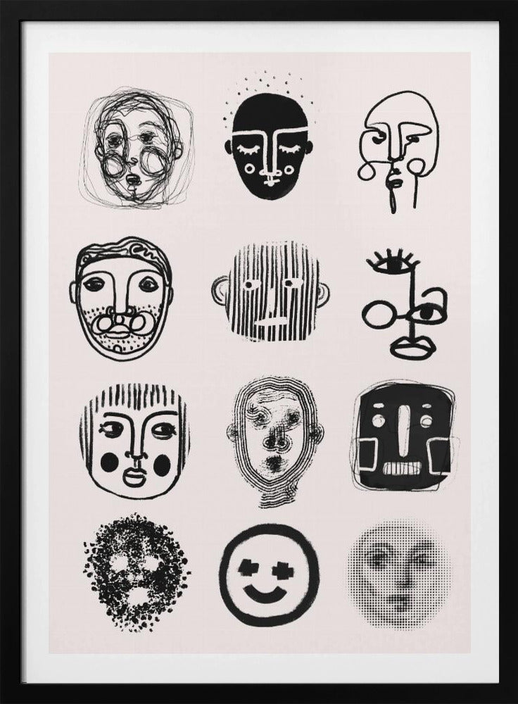 Gesichter der Emotionen | Poster