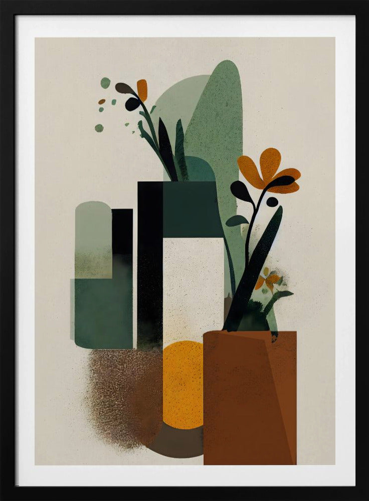 Abstrakter Gartenblick | Poster