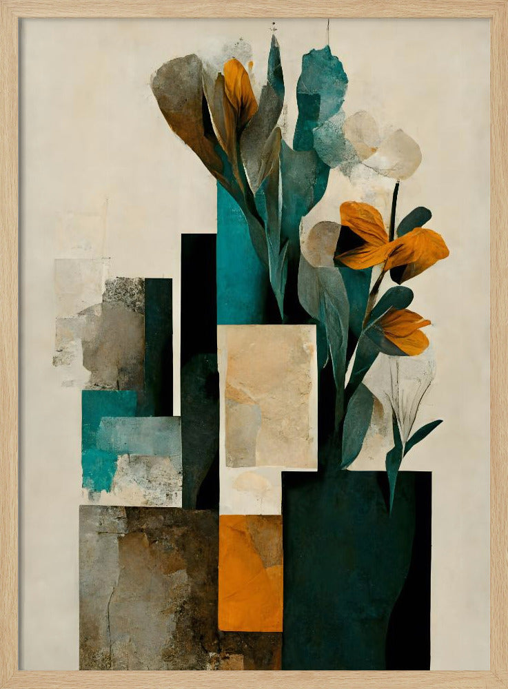 Florale Geometrie | Poster