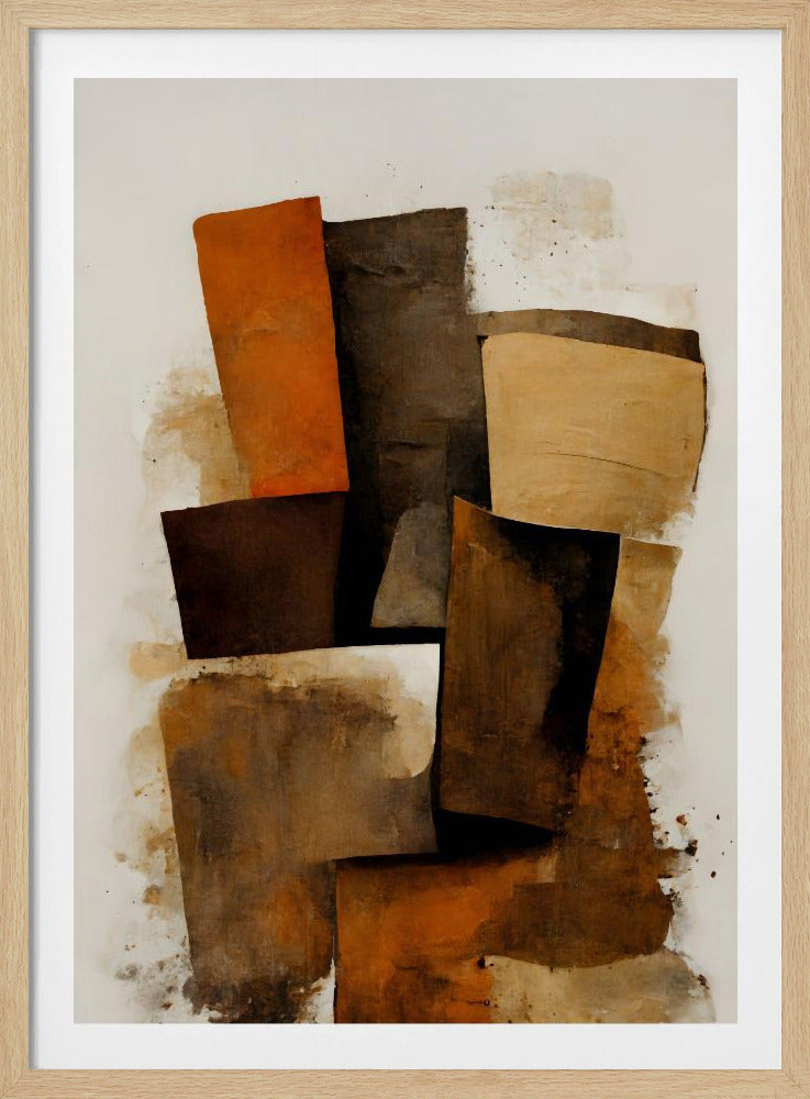 Erdige Schichten | Poster