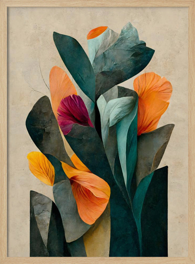 Blütenblätter in Harmonie | Poster