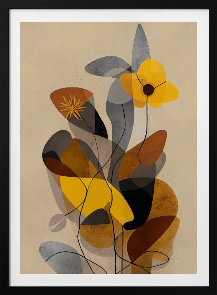 Florale Geometrie | Poster