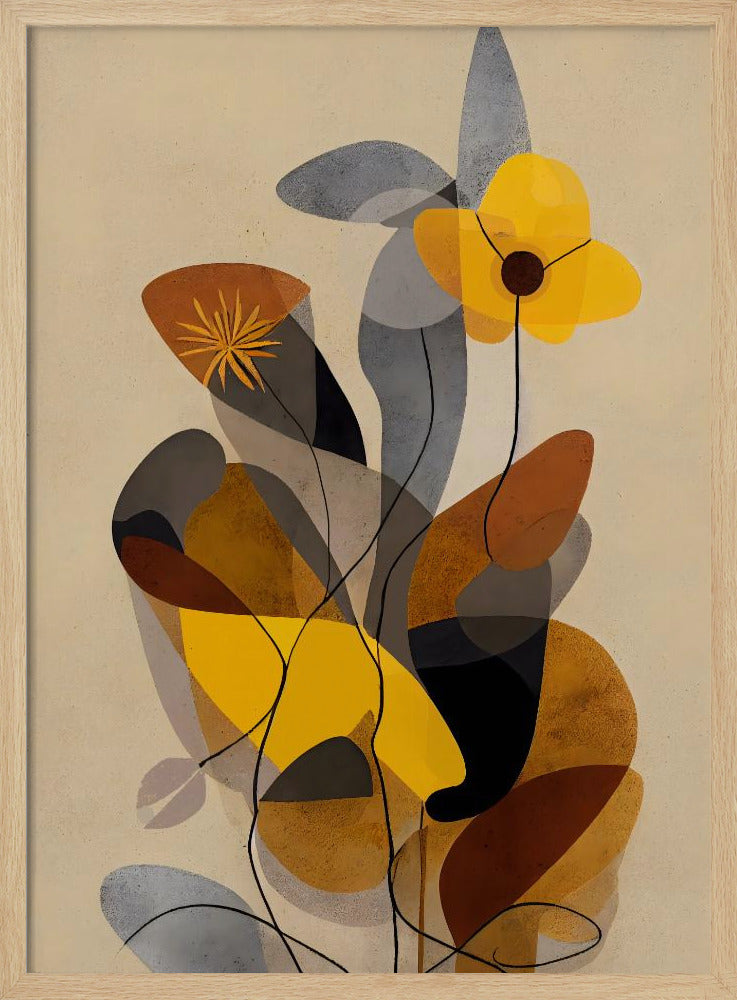 Florale Geometrie | Poster