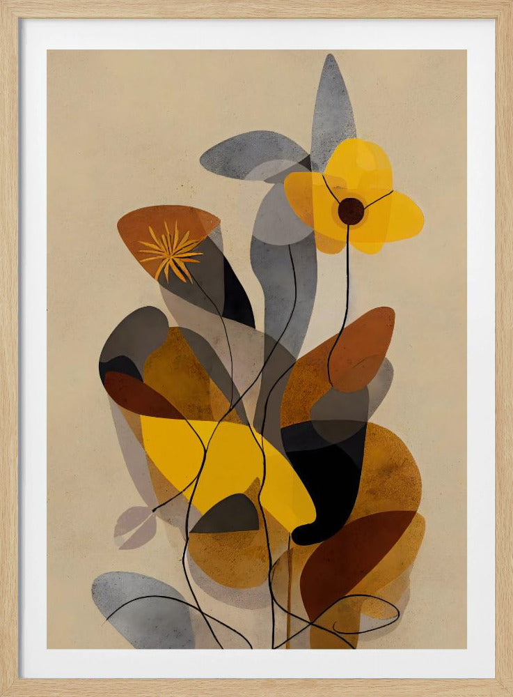Florale Geometrie | Poster