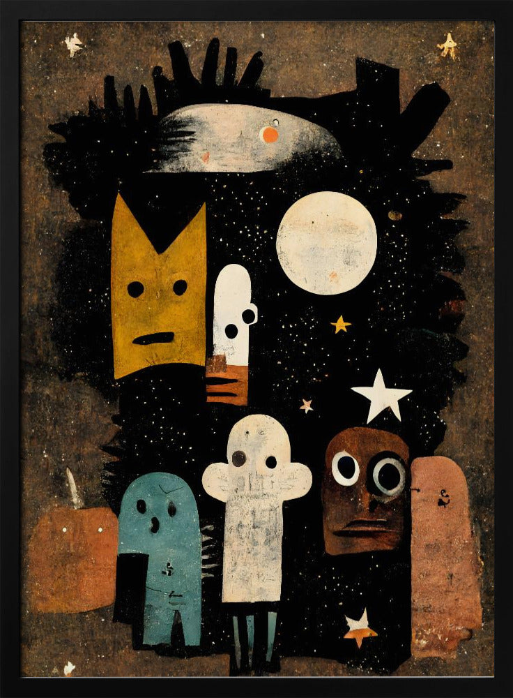 Himmlische Gesichtslandschaft | Poster