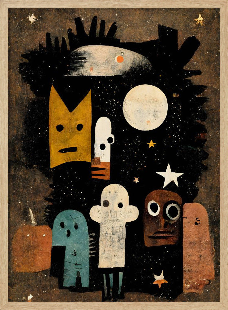 Himmlische Gesichtslandschaft | Poster