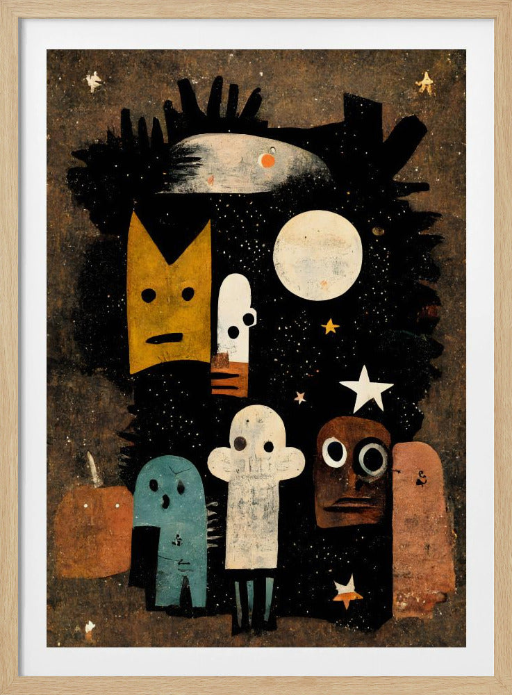 Himmlische Gesichtslandschaft | Poster
