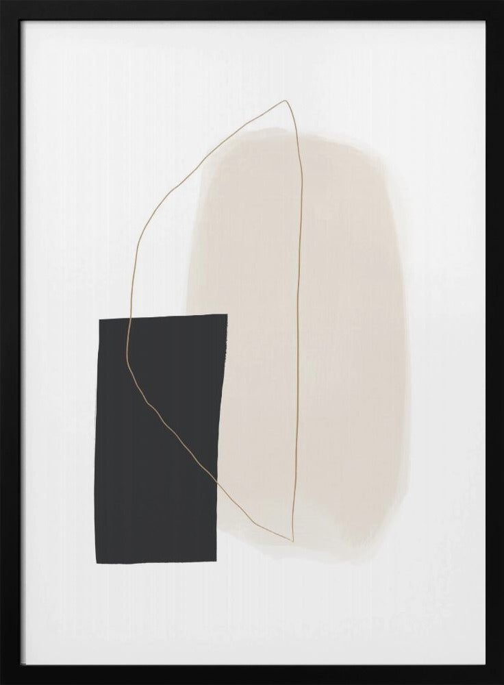 Harmonie im Minimalismus | Poster