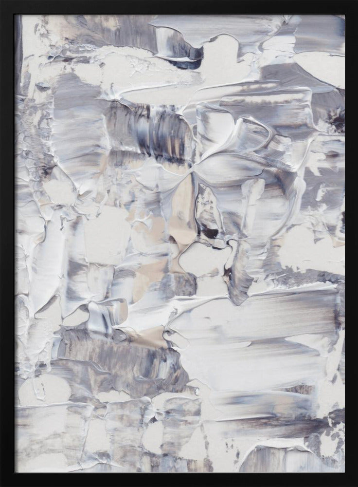 Strukturierte Leinwand im Impasto-Stil | Poster