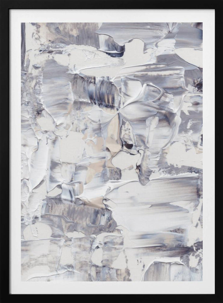 Strukturierte Leinwand im Impasto-Stil | Poster