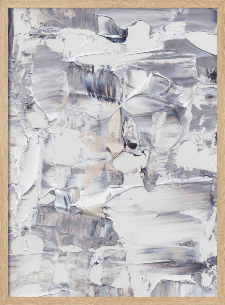 Strukturierte Leinwand im Impasto-Stil | Poster