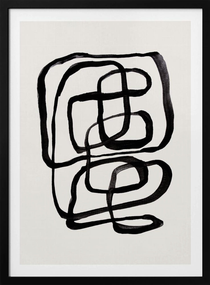 Abstrakte Linien I | Poster