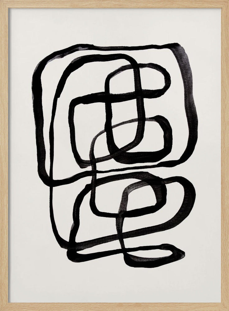 Abstrakte Linien I | Poster