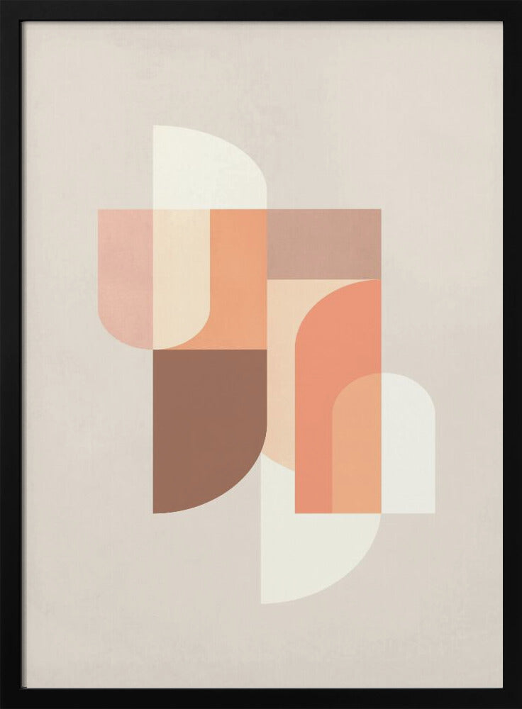 Retro Geometrisch III | Poster