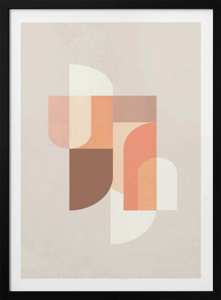 Retro Geometrisch III | Poster
