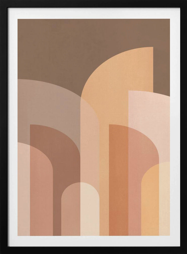 Retro Geometrisch II | Poster