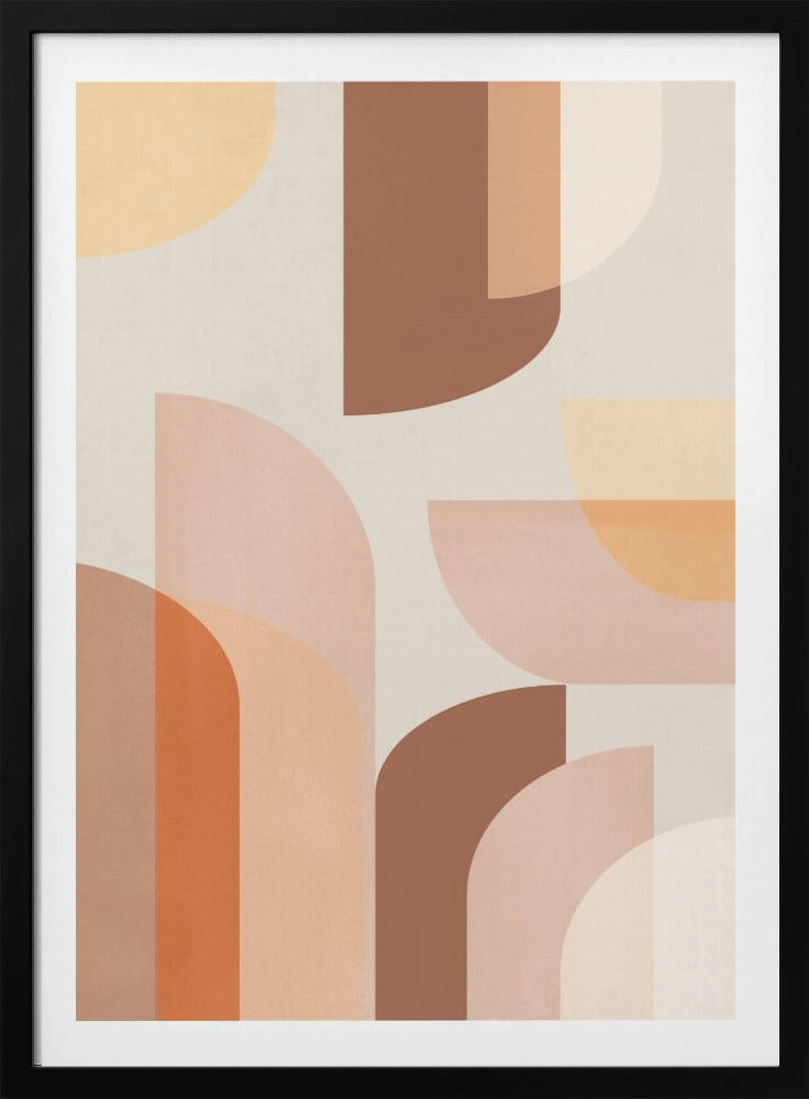 Retro Geometrisch | Poster