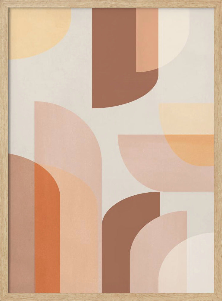 Retro Geometrisch | Poster