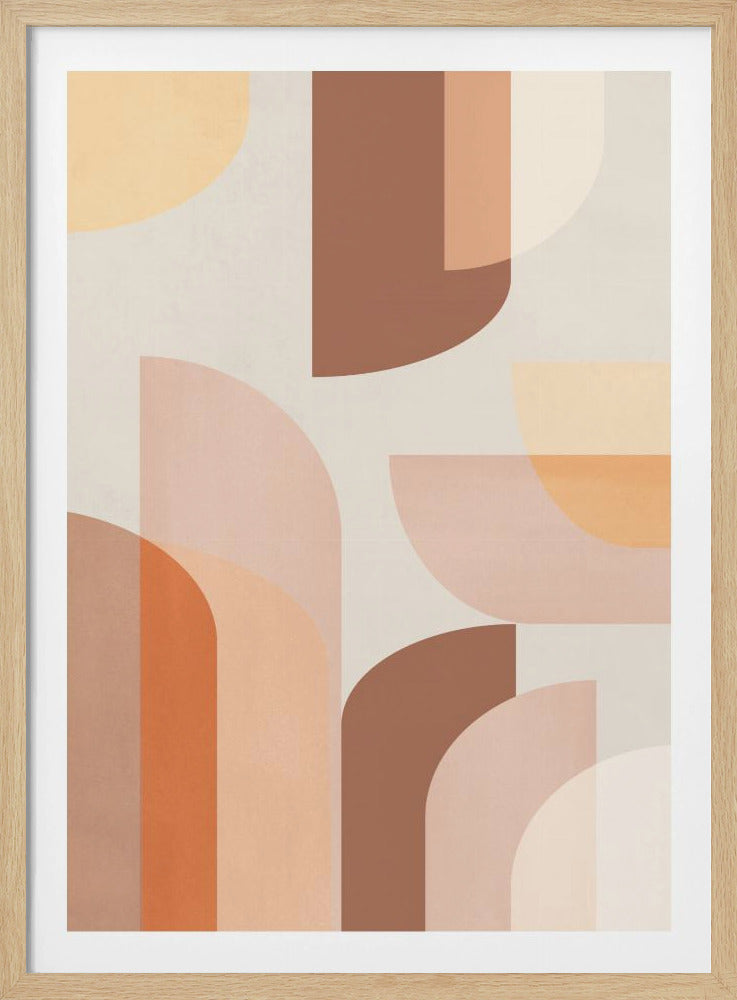 Retro Geometrisch | Poster