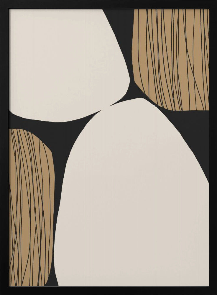 Abstrakte Erdtöne | Poster