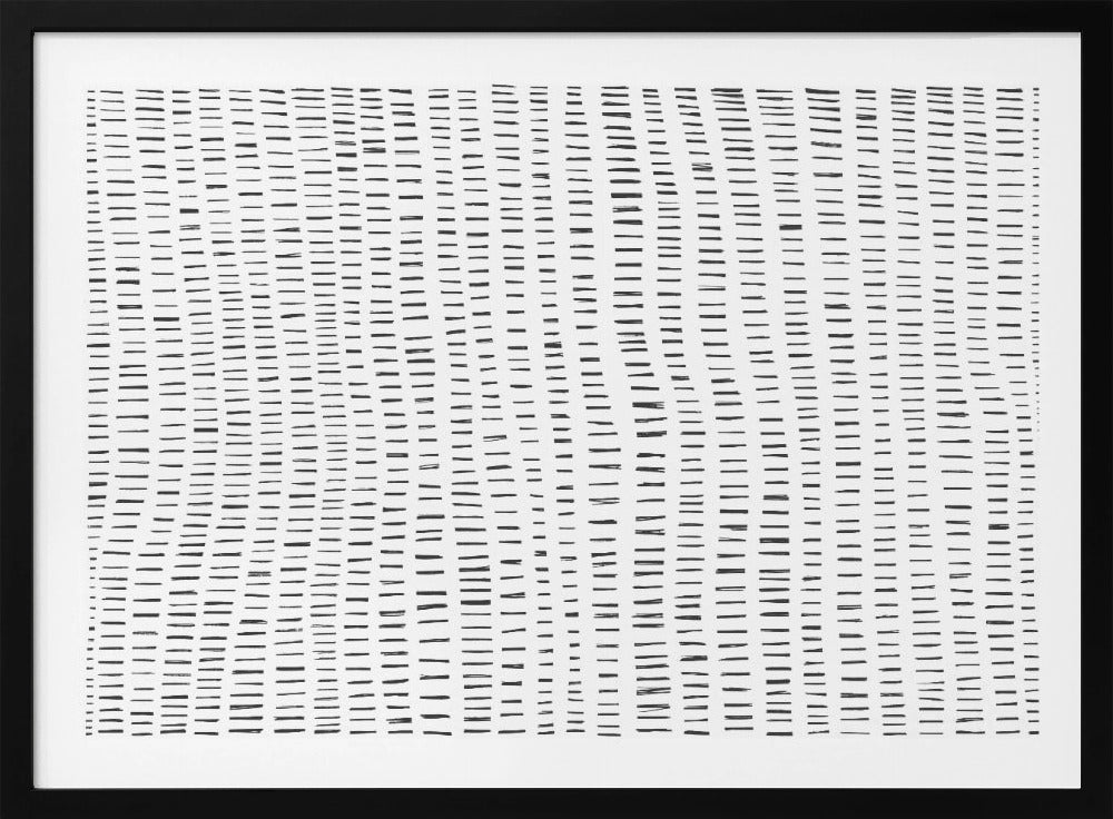 Rhythmischer Linienfluss | Poster