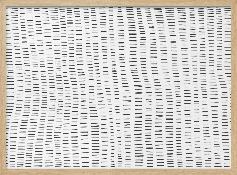 Rhythmischer Linienfluss | Poster