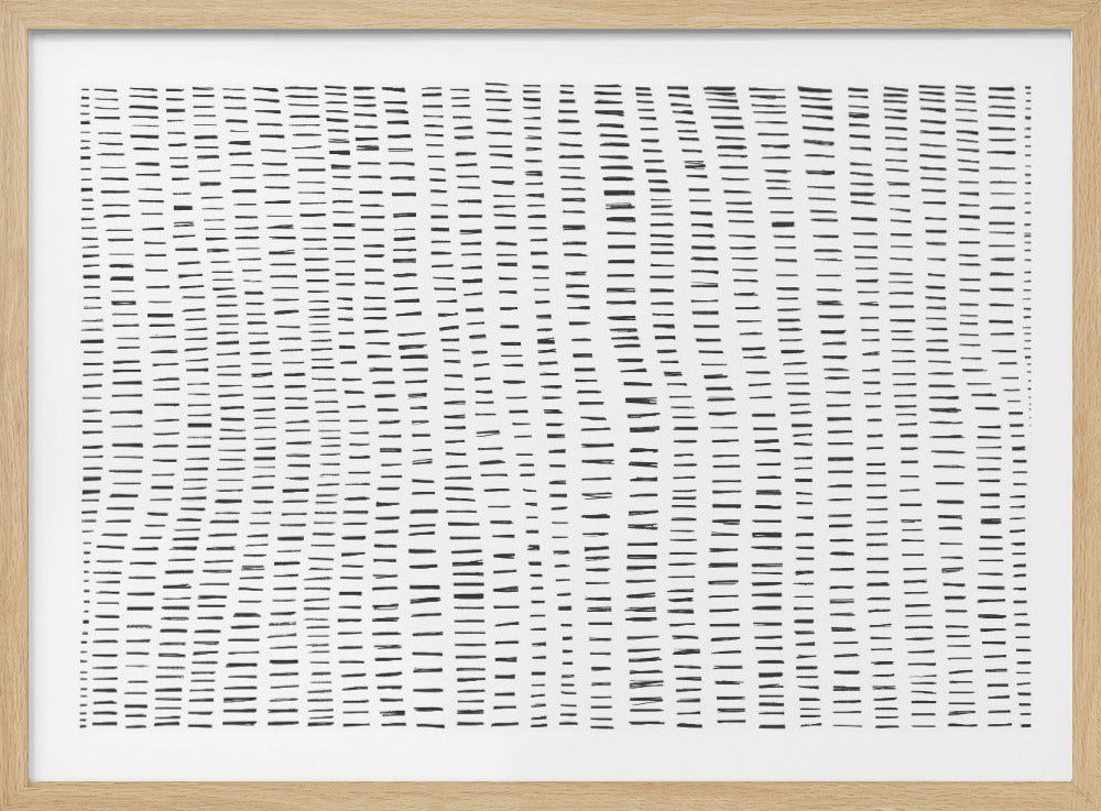 Rhythmischer Linienfluss | Poster