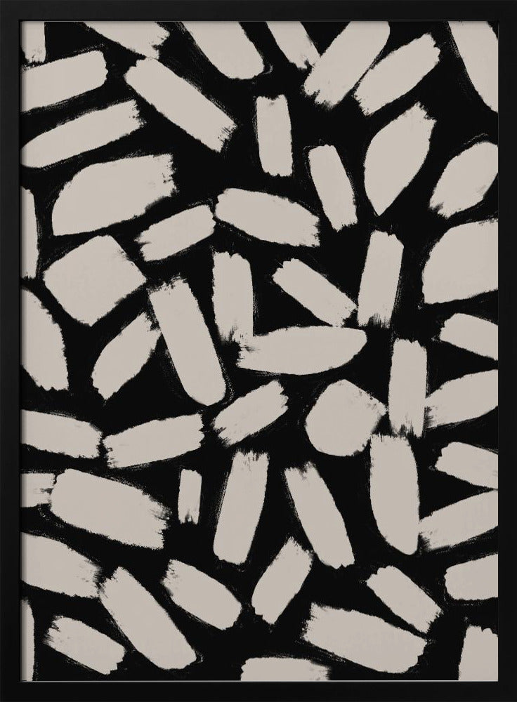 Pinselstrich-Chaos | Poster