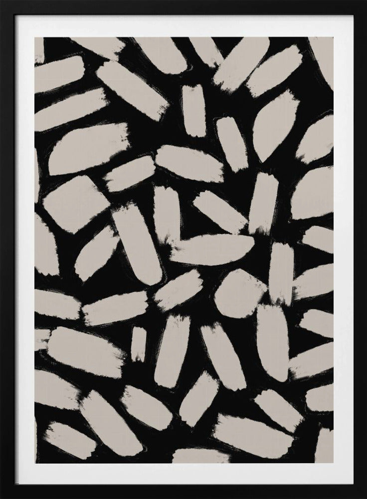 Pinselstrich-Chaos | Poster