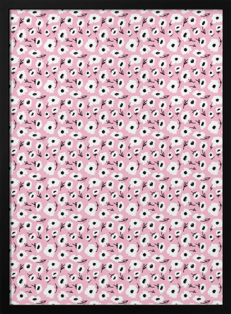 Rosa Blütenblatt Harmonie | Poster