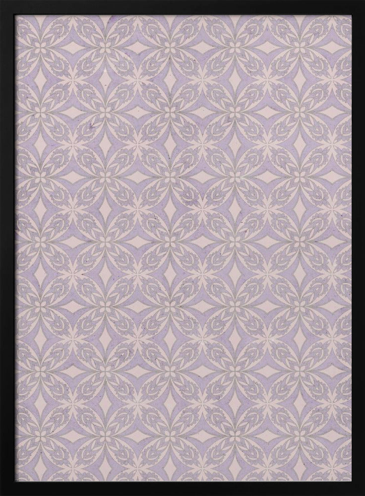 Lavendelblüten-Tessellation | Poster