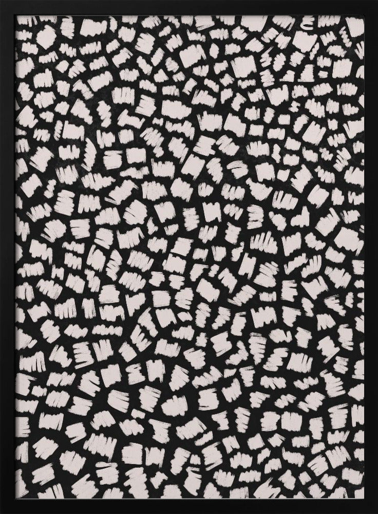 Monochrome Wirbel | Poster