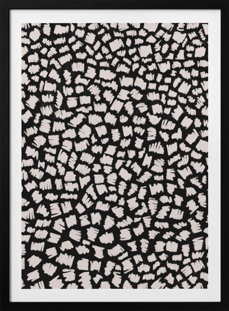 Monochrome Wirbel | Poster