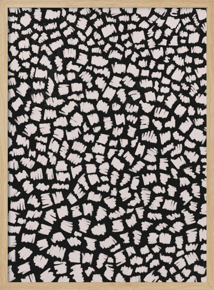 Monochrome Wirbel | Poster