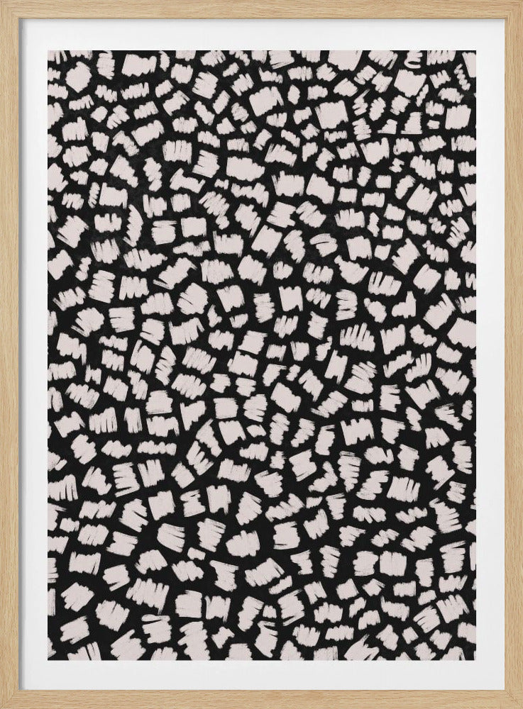 Monochrome Wirbel | Poster