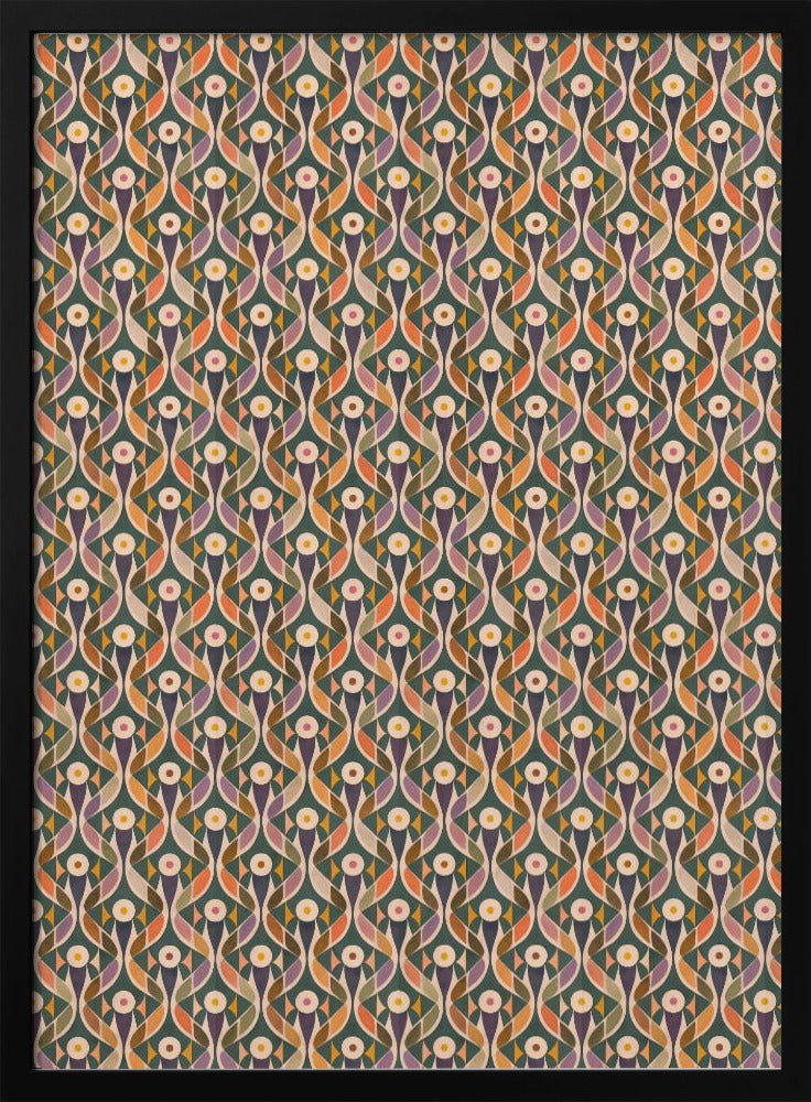 Geometrische Blüte | Poster