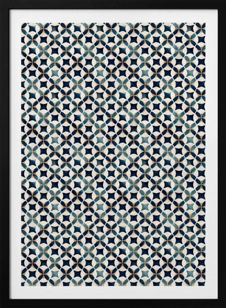 Geometrischer Wirbel | Poster