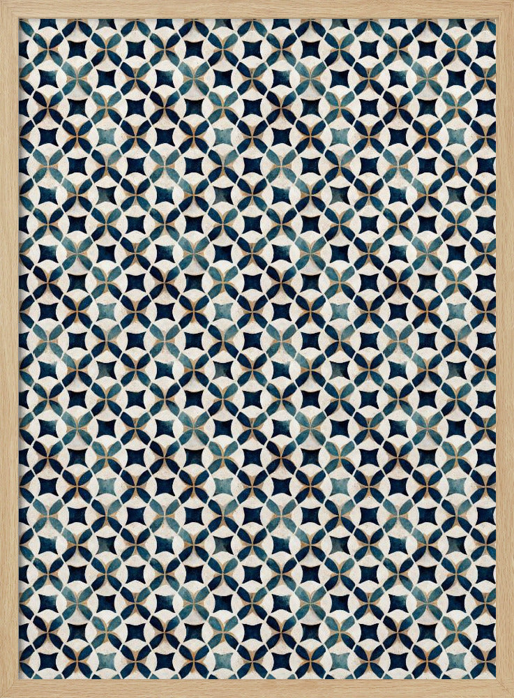 Geometrischer Wirbel | Poster
