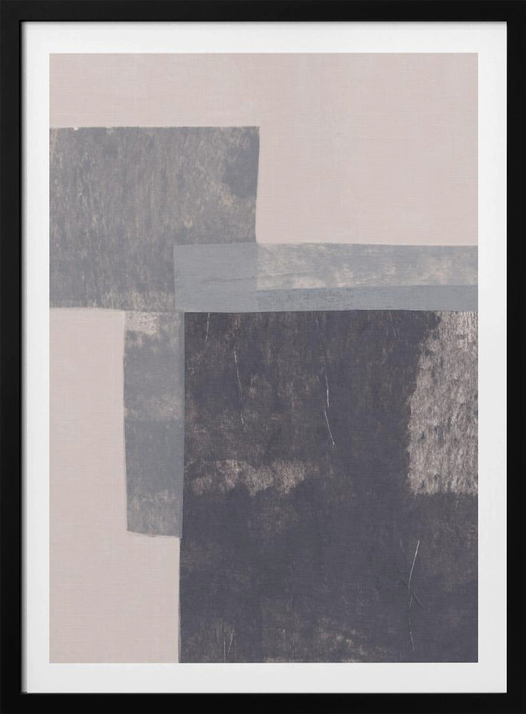 Gray Blocks #2 | Poster