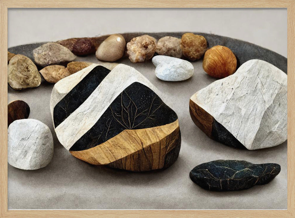 Layered Stonescape | Poster