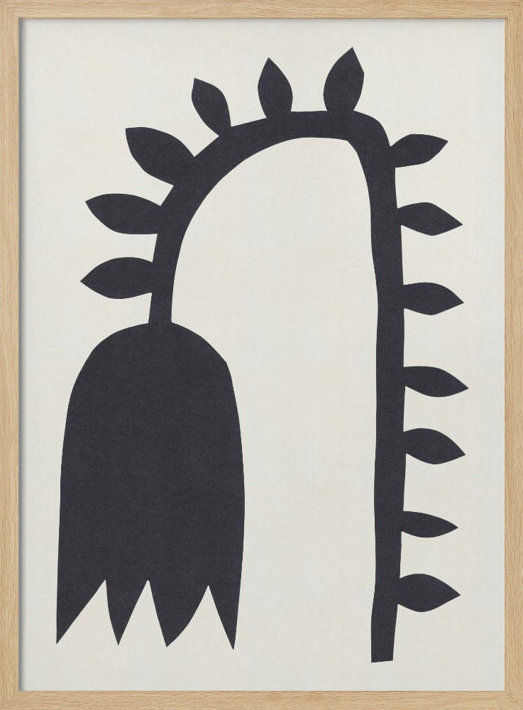 Schwarze Tulpe #1 | Poster