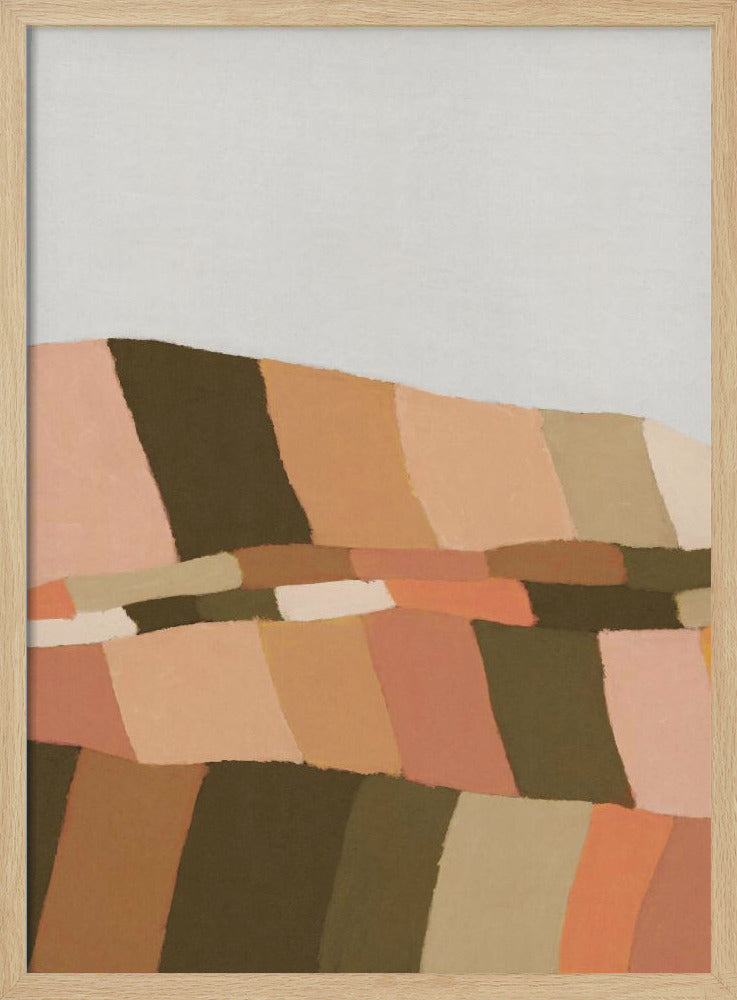 Colorful Hills #2 | Poster