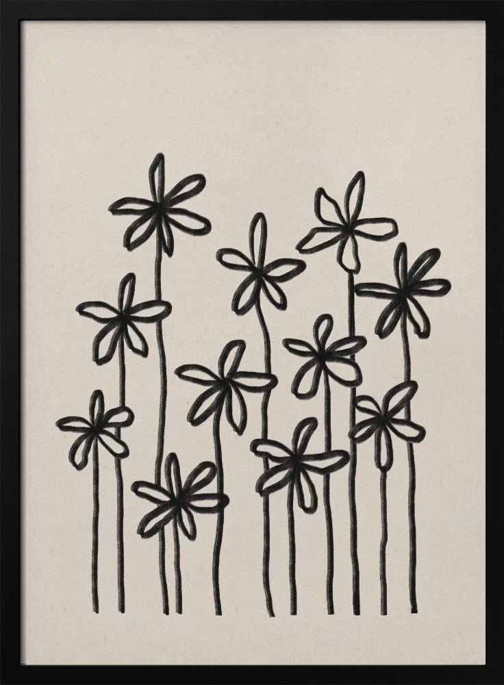 A Field Of Flowers | Poster