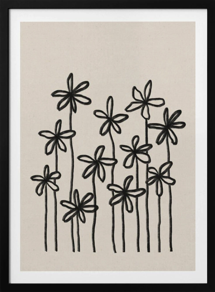 A Field Of Flowers | Poster