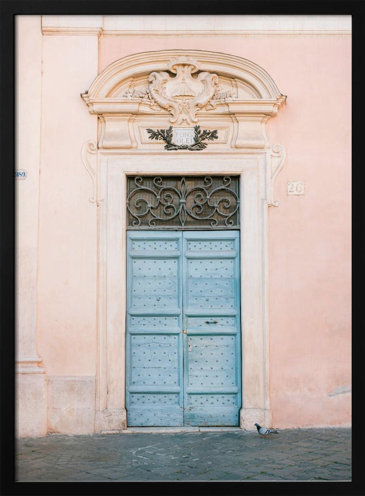 Pastell Trastevere – Rom, Italien, Reisefotografie | Poster