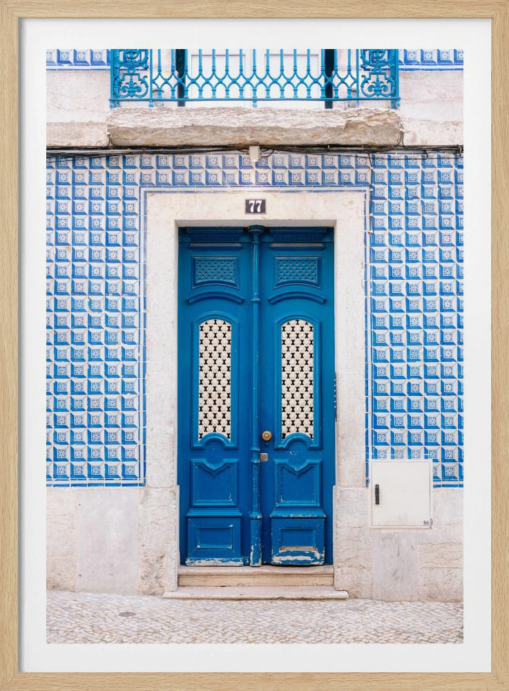 Blaues Lissabon | Poster