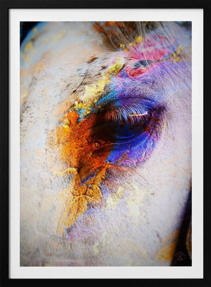 Gemaltes Pferd | Poster